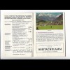 Y26422/ Krafpostfahrten 1975/76 Postamt Garmisch-Partenkirchen Fahrplan Heft 