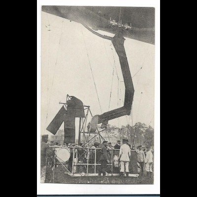 XX18540/ Zeppelin Beladung Gondel AK ca.1912 R!R!