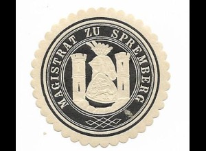 Y27424/ Siegelmarke Amtsgericht zu Spremberg