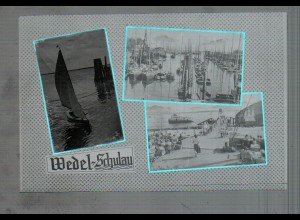 Neg4769/ Wedel Schulau Hafen Negativ 60er Jahre