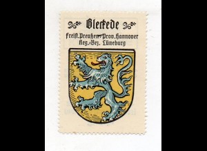 Y11266/ Reklamemarke BLECKEDE Wappen Kaffee Hag 