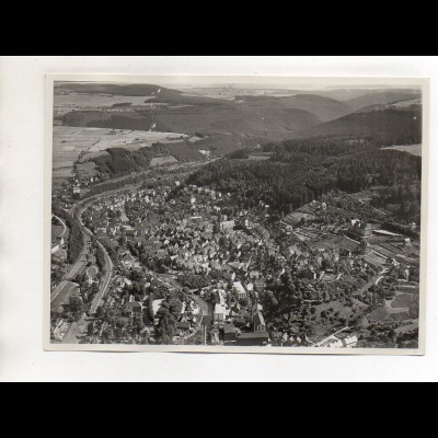 ZZ-0054/ Calw Foto seltenes Luftbild ca.1938 18 x 13 cm