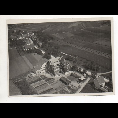 ZZ-1669/ Möttlingen b. Bad Liebenzell Foto seltenes Luftbild ca.1938 18 x 13 cm