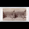 AK-1539/ Innsbruck Theresienstr. Litfaßsäule Stereofoto v Alois Beer ~ 1900