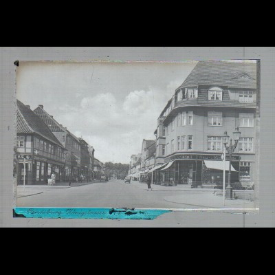 Neg4987/ Rendsburg Königstraße altes Negativ 40er Jahre