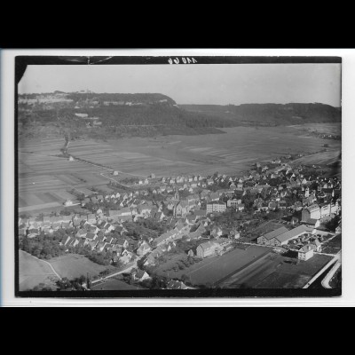 ZZ-0320/ Spaichingen seltenes Foto Luftbild ca.1938 18 x 13 cm 