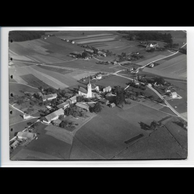 ZZ-0223/ Stephanskirchen b. Rosenheim seltenes Foto Luftbild 1938 18 x 13 cm 