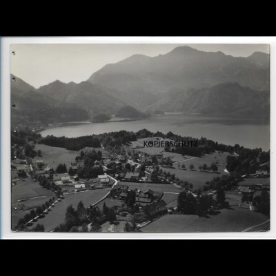 ZZ-0433/ Kochel am Kochelsee seltenes Foto Luftbild 1936 18 x 13 cm