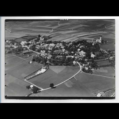ZZ-0490/ Schorndorf am Ammersee seltenes Foto Luftbild ca.1938 18 x 13 cm