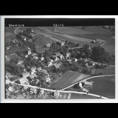 ZZ-0541/ Eberspoint bei Velden seltenes Foto Luftbild 1938 18 x 13 cm 