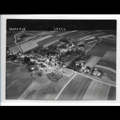 ZZ-1531/ Loizenkirchen Foto seltenes Luftbild 1938 18 x 13 cm
