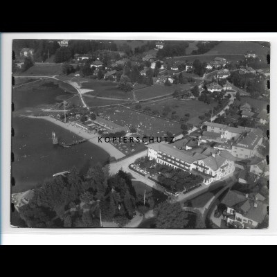 ZZ-0801/ Rottach am Tegernsee Foto seltenes Luftbild ca.1938 18 x 13 cm