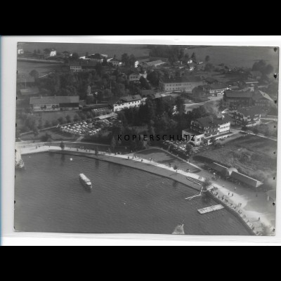 ZZ-0787/ Bad Wiessee Foto seltenes Luftbild ca.1938 18 x 13 cm