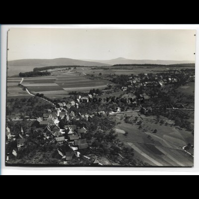 ZZ-0900/ Rothenberg Hessen Foto seltenes Luftbild 1936 18 x 13 cm