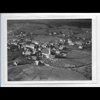 ZZ-0920/ Görwihl Foto seltenes Luftbild ca.1935 18 x 13 cm