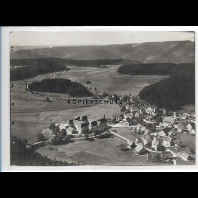 ZZ-0963/ Friedenweiler Foto seltenes Luftbild 1936 18 x 13 cm 