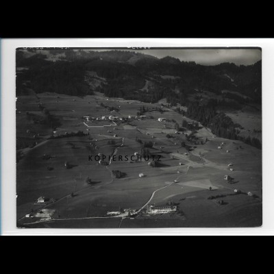 ZZ-1240/ Reckenberg-Geilenberg b. Hindelang Foto seltenes Luftbild 1939 18x13cm 