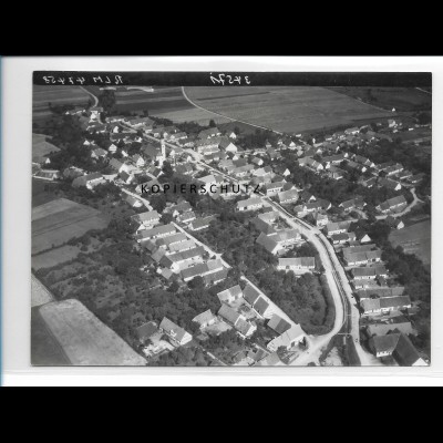ZZ-1288/ Blindheim Foto seltenes Luftbild 1936 18 x 13 cm 