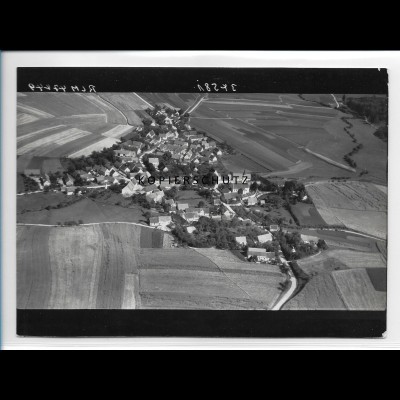 ZZ-1290/ Unterfinningen b. Finningen Foto seltenes Luftbild 1938 18 x 13 cm 