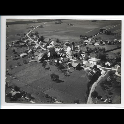 ZZ-1332/ Ebersbach b. Kaufbeuren Foto seltenes Luftbild 1936 18 x 13 cm 