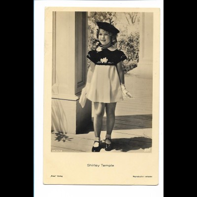 Y17361/ Shirley Temple schöne Ross Foto AK 1937