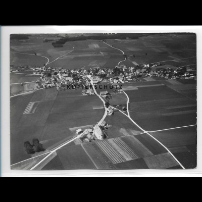 ZZ-1455/ Legau Foto seltenes Luftbild 1938 18 x 13 cm 