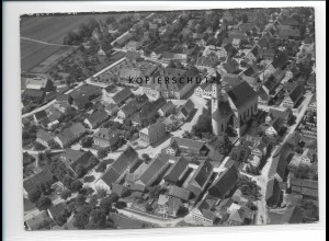 ZZ-1463/ Pfaffenhausen b. Mindelheim Foto seltenes Luftbild 1938 18 x 13 cm 