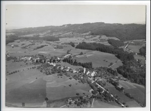 ZZ-1506/ Niederstaufen Foto seltenes Luftbild 1935 18 x 13 cm