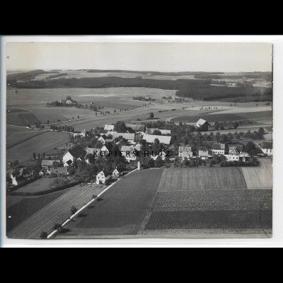 ZZ-1514/ Mühlhausen b. Eberhardzell Foto seltenes Luftbild 1938 18 x 13 cm