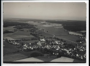 ZZ-1522/ Gutenzell Foto seltenes Luftbild ca.1938 18 x 13 cm