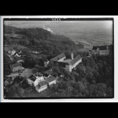 ZZ-1524/ Heiligenberg Foto seltenes Luftbild 1934 18 x 13 cm