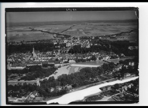 ZZ-1713/ Landsberg am Lech Foto seltenes Luftbild ca.1935 18x13 cm 