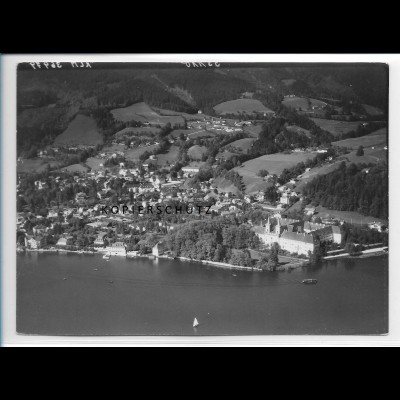 ZZ-1832/ Tegernsee Foto seltenes Luftbild 1938 18 x 13 cm 