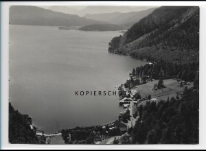 ZZ-1891/ Urfeld am Walchensee Foto seltenes Luftbild 1936 18 x 13 cm
