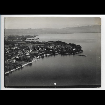 ZZ-1899/ Nonnenhorn Foto seltenes Luftbild 1937 18 x 13 cm