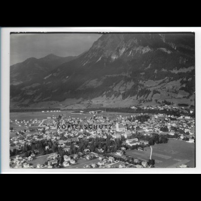 ZZ-1974/ Oberstdorf Foto seltenes Luftbild ca.1938 18 x 13 cm