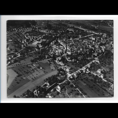 ZZ-0539/ Haslach bei Wolfach seltenes Foto Luftbild 1937 18 x 13 cm 