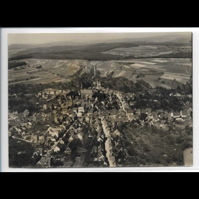 ZZ-2934/ Beerfelden Foto seltenes Luftbild ca.1938 18 x 13cm 