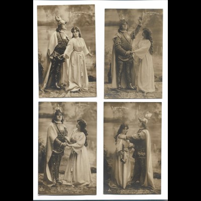 Y18223/ 11 x Foto AK LOHENGRIN R.Wagner ca.1910 