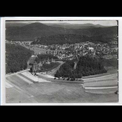 ZZ-2683/ Dahn Foto seltenes Luftbild ca. 1936 18 x 13 cm 