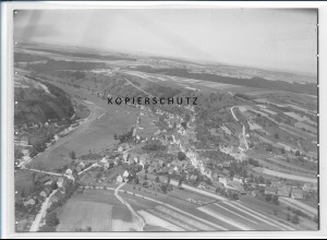 ZZ-2682/ Thaleischweiler Foto seltenes Luftbild ca. 1936 18 x 13 cm 