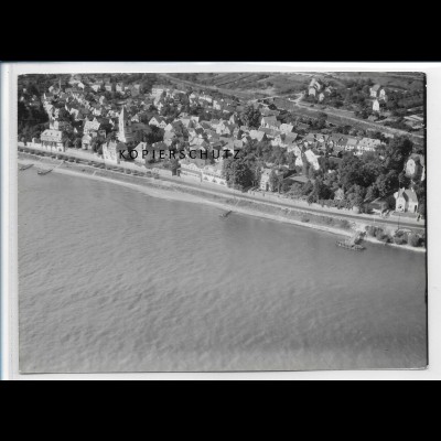 ZZ-2651/ Erpel bei Unkel Foto seltenes Luftbild ca.1938 18 x 13 cm 