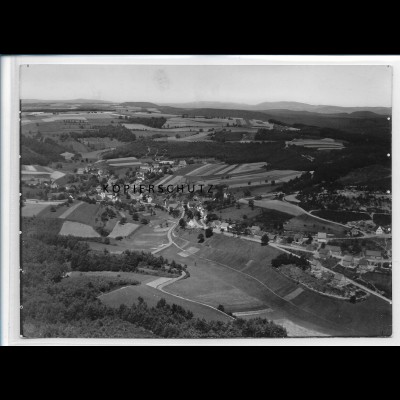 ZZ-2826/ Krickenbach Foto seltenes Luftbild ca.1935 18 x 13 cm