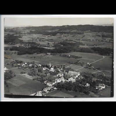 ZZ-3018/ Hergensweiler Foto seltenes Luftbild 1935 18 x 13 cm