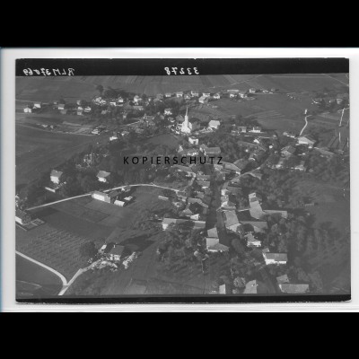 ZZ-3027/ Chieming am Chiemsee Foto seltenes Luftbild 1938 18 x 13 cm