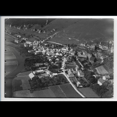 ZZ-3038/ Ober-Eichstätt Foto seltenes Luftbild 1936 18 x 13 cm