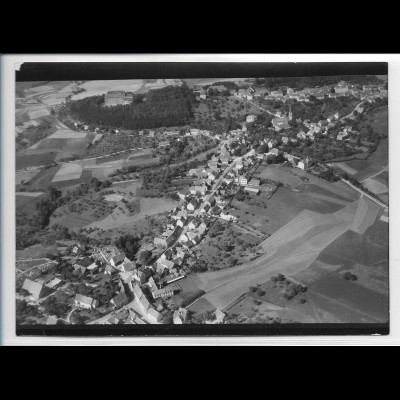 ZZ-3181/ Schillingsfürst Foto seltenes Luftbild 1938 18 x 13 cm