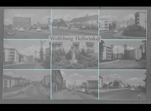 Neg5646/ Wolfsburg Hellwinkel altes Negativ 60er Jahre