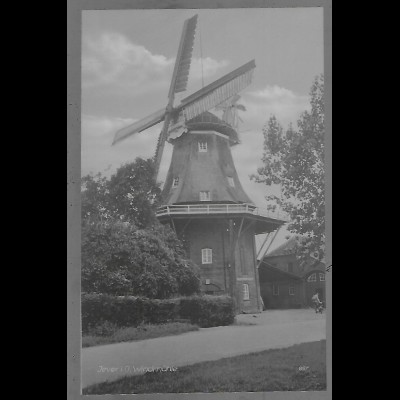 Neg5606/ Jever Windmühle altes Negativ 50/60er Jahre