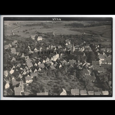 ZZ-5510/ Welzheim seltenes Foto Luftbild 18 x 13 cm 